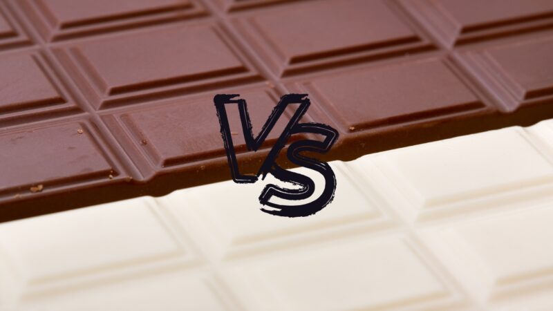 white chocolate vs dark chocolate
