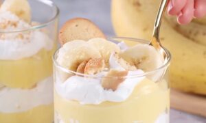 Dairy-free banana pudding